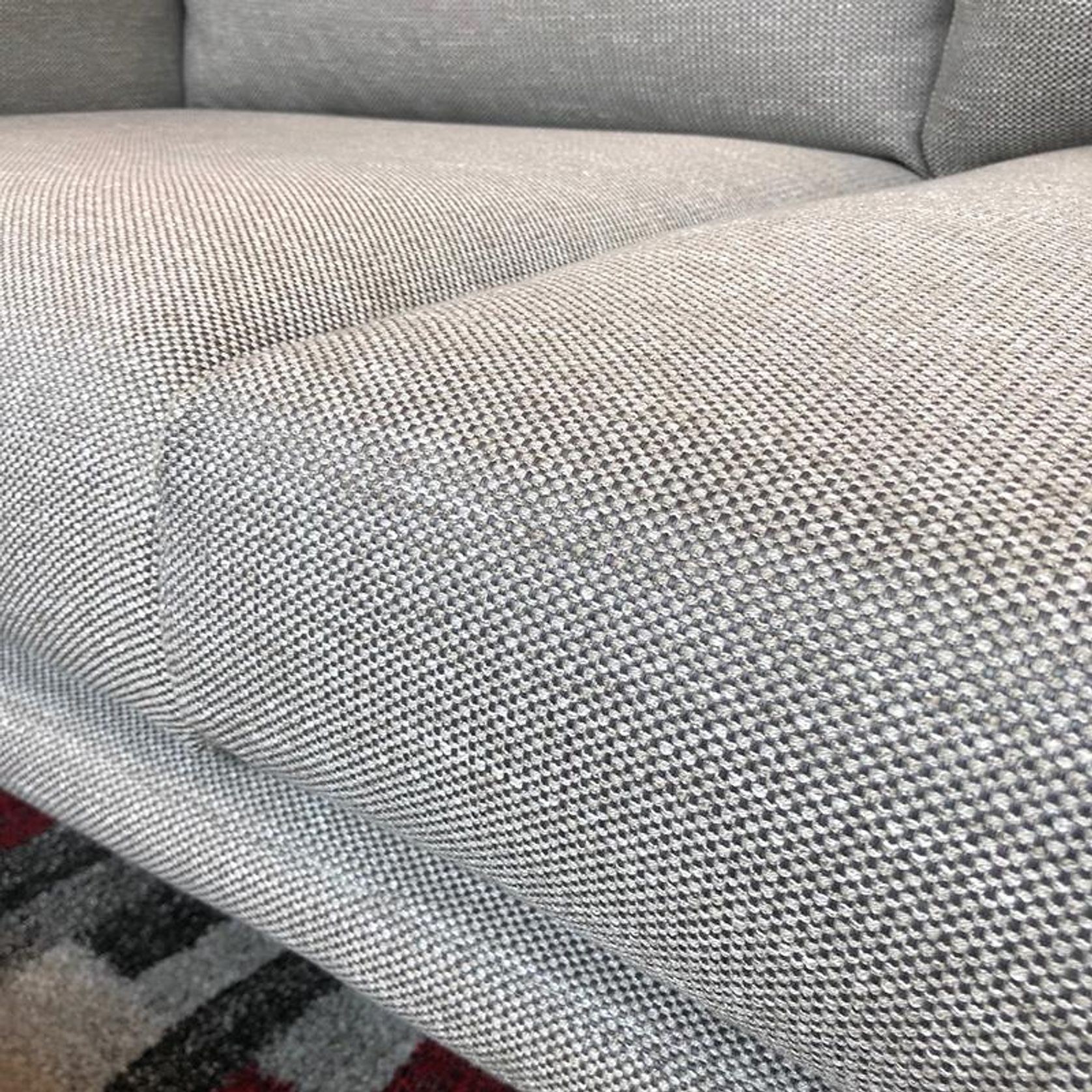 RANNI 3 Seater Sofa With Left Chaise - Warm Grey gallery detail image