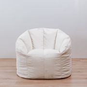 Corduroy Tub Chair | Bean Bag Cover - Ivory gallery detail image