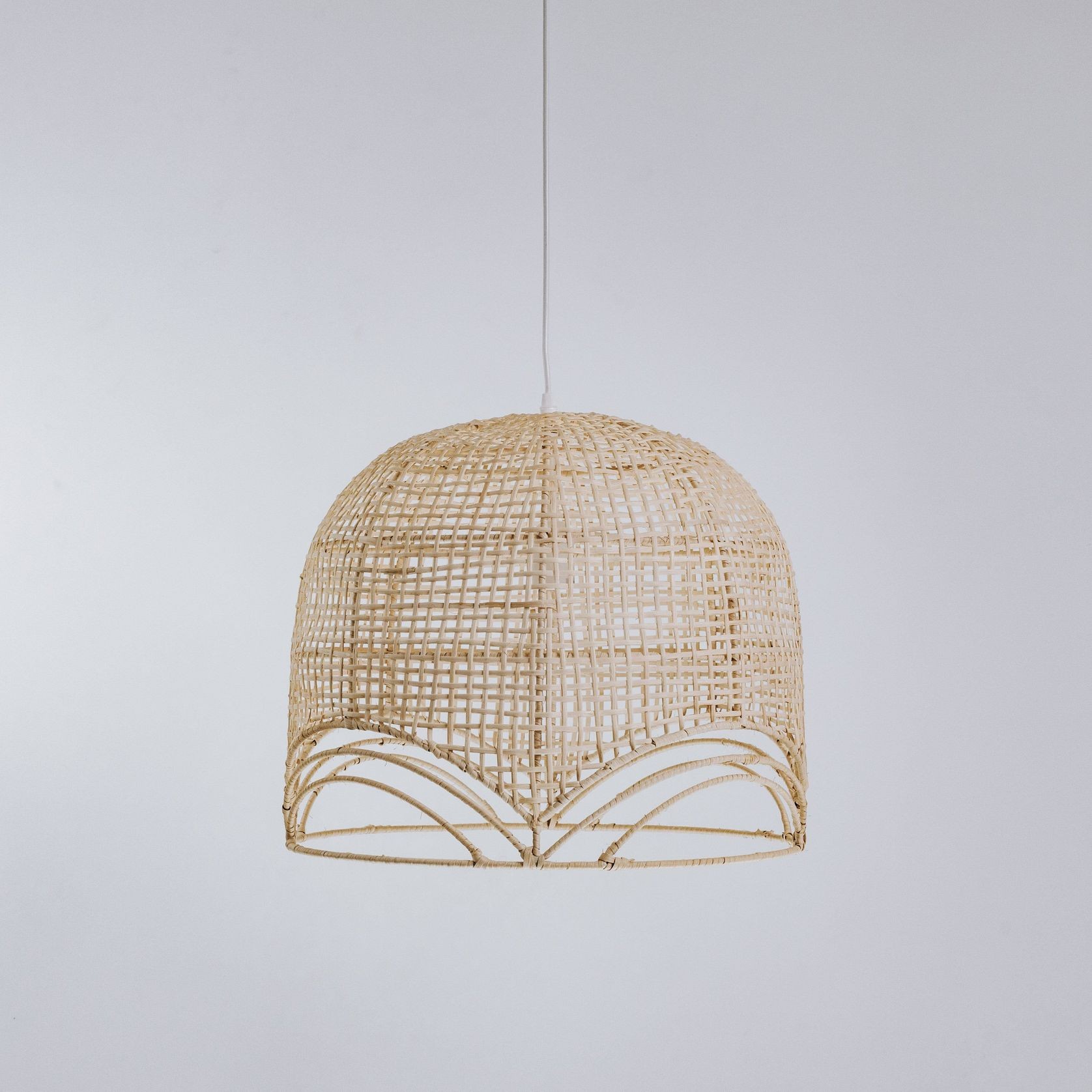 Melrose | Natural Rattan Pendant Light gallery detail image