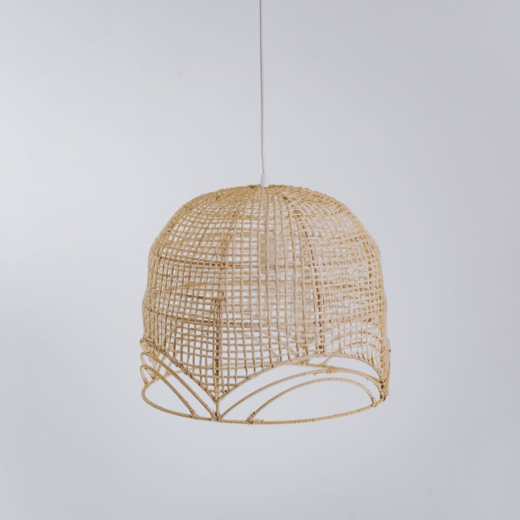 Melrose | Natural Rattan Pendant Light gallery detail image