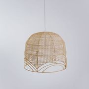Melrose | Natural Rattan Pendant Light gallery detail image