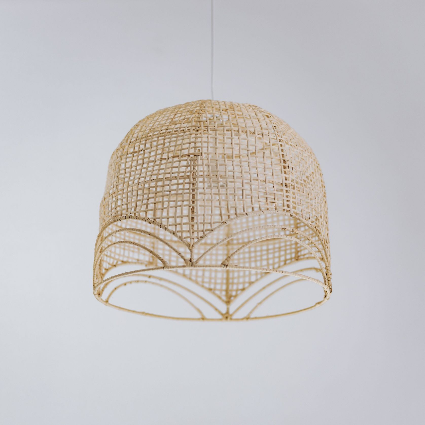 Melrose | Natural Rattan Pendant Light gallery detail image