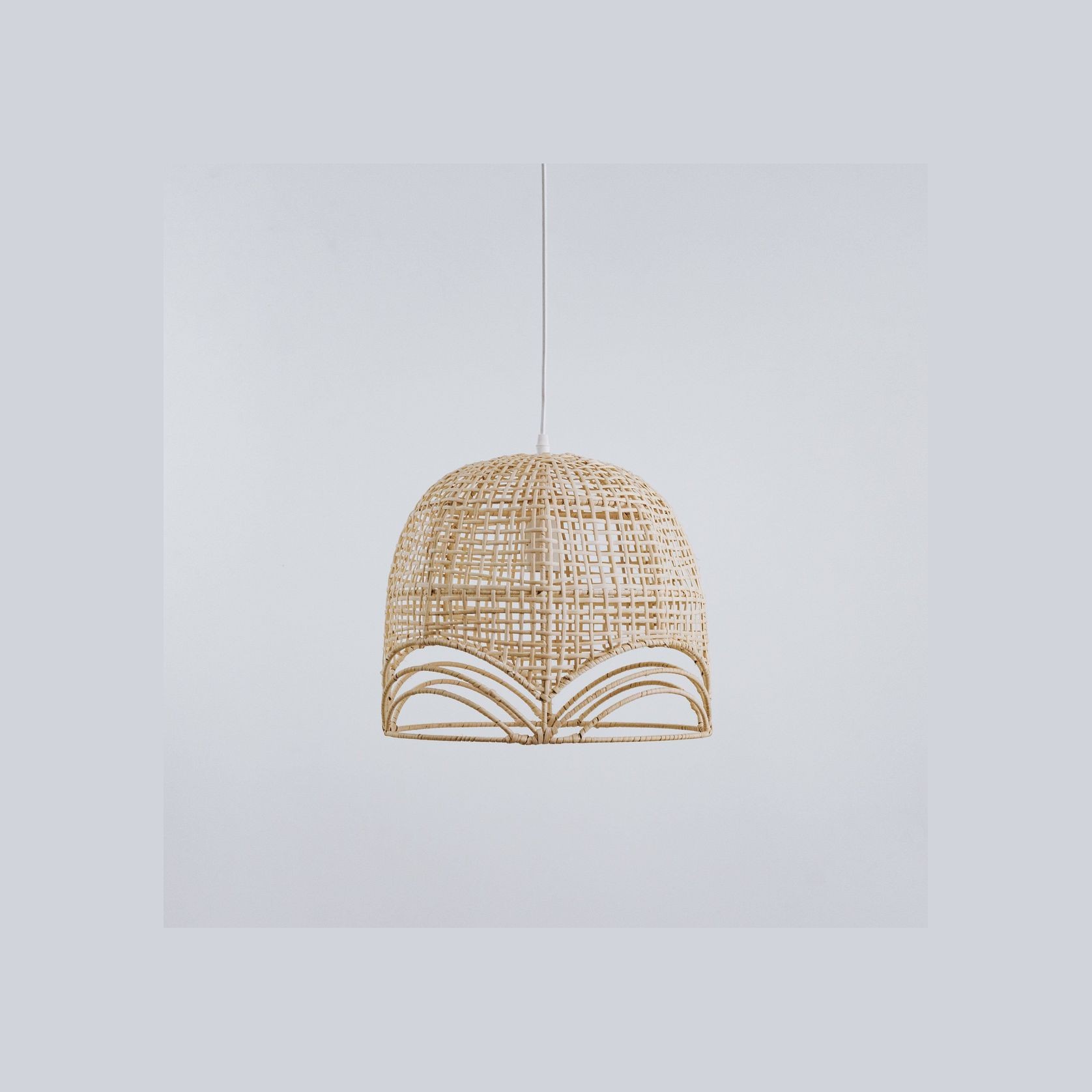 Melrose | Natural Rattan Pendant Light gallery detail image