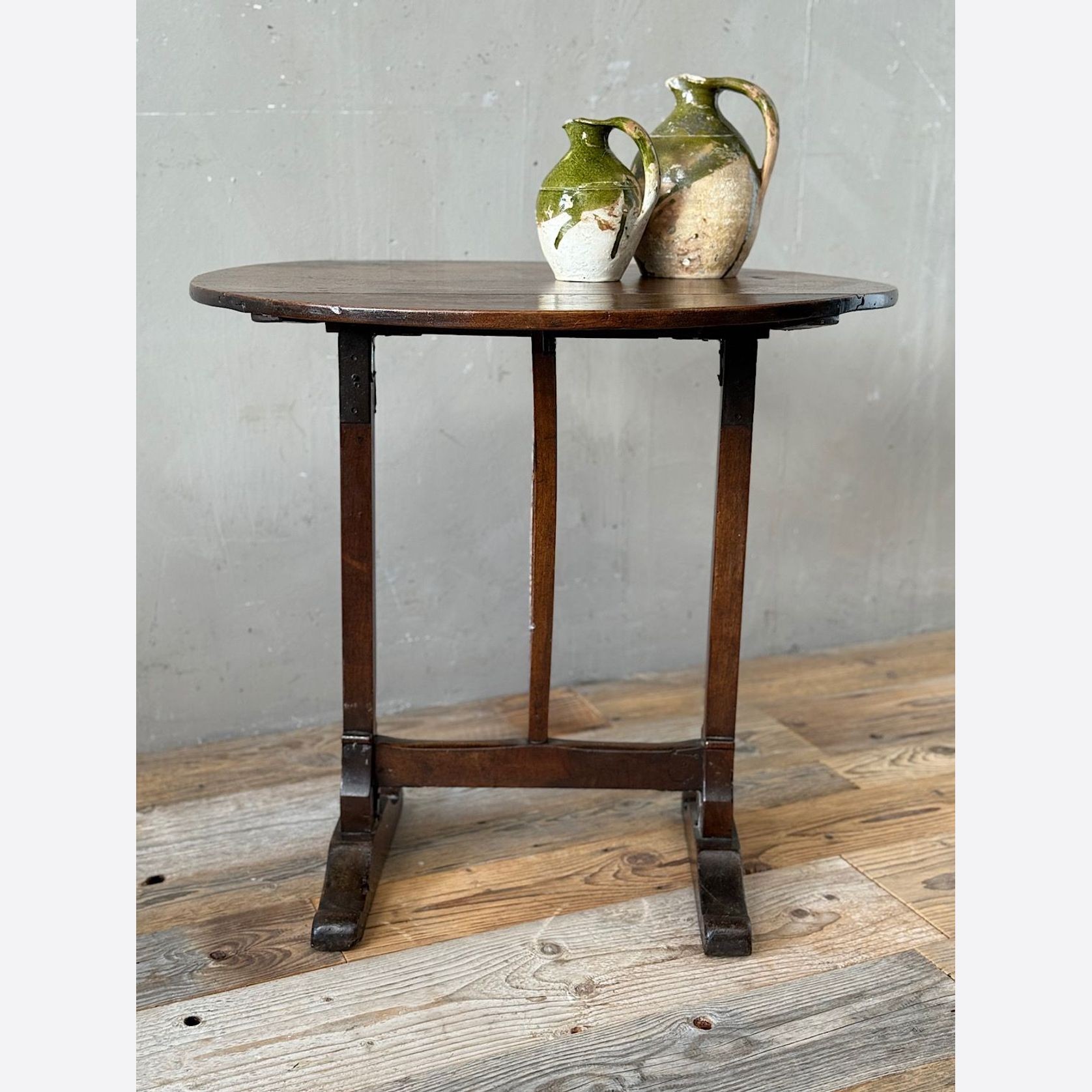 French Walnut Wine Harvest Table gallery detail image