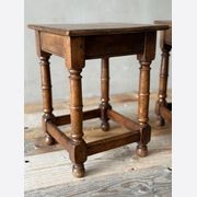 Pair of Oak Stools or Side Tables gallery detail image
