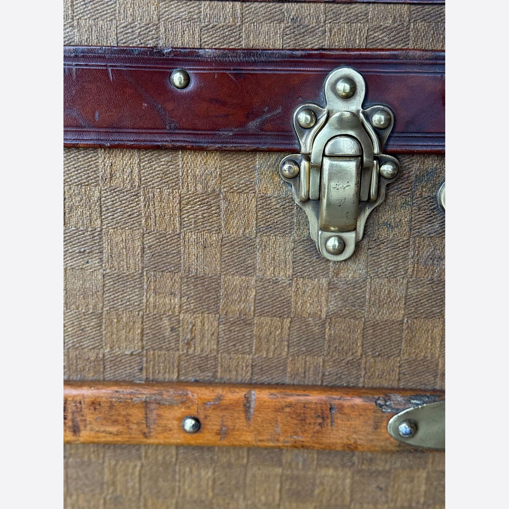 Antique French Travelling Trunk gallery detail image