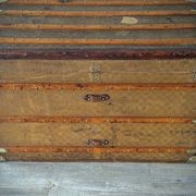 Antique French Travelling Trunk gallery detail image