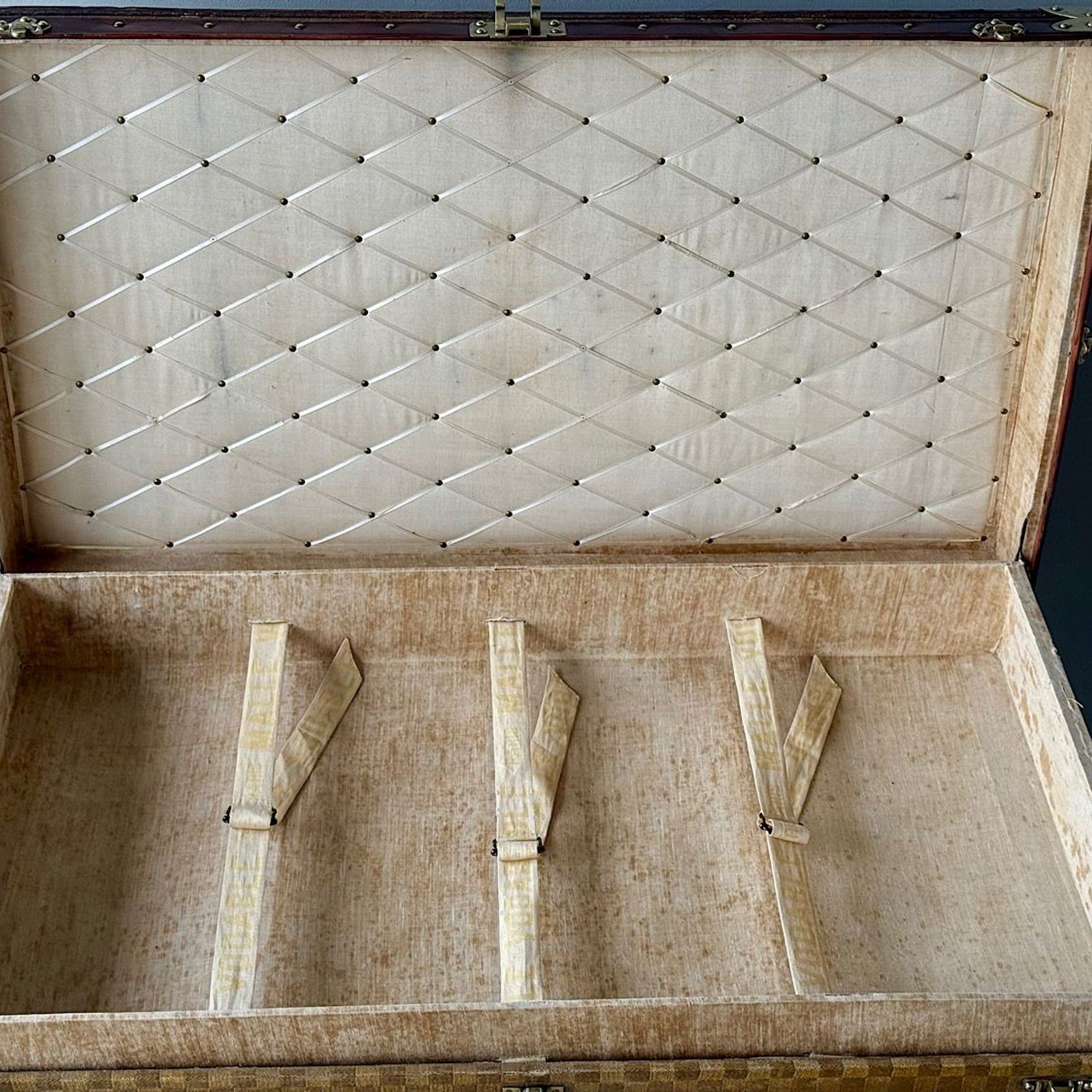 Antique French Travelling Trunk gallery detail image