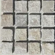 Gold & Grey Cobbles | Cobblestone gallery detail image