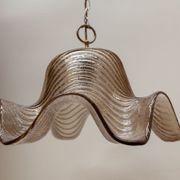 Fazzoletto Style Wave Pendant Light: 1970's gallery detail image