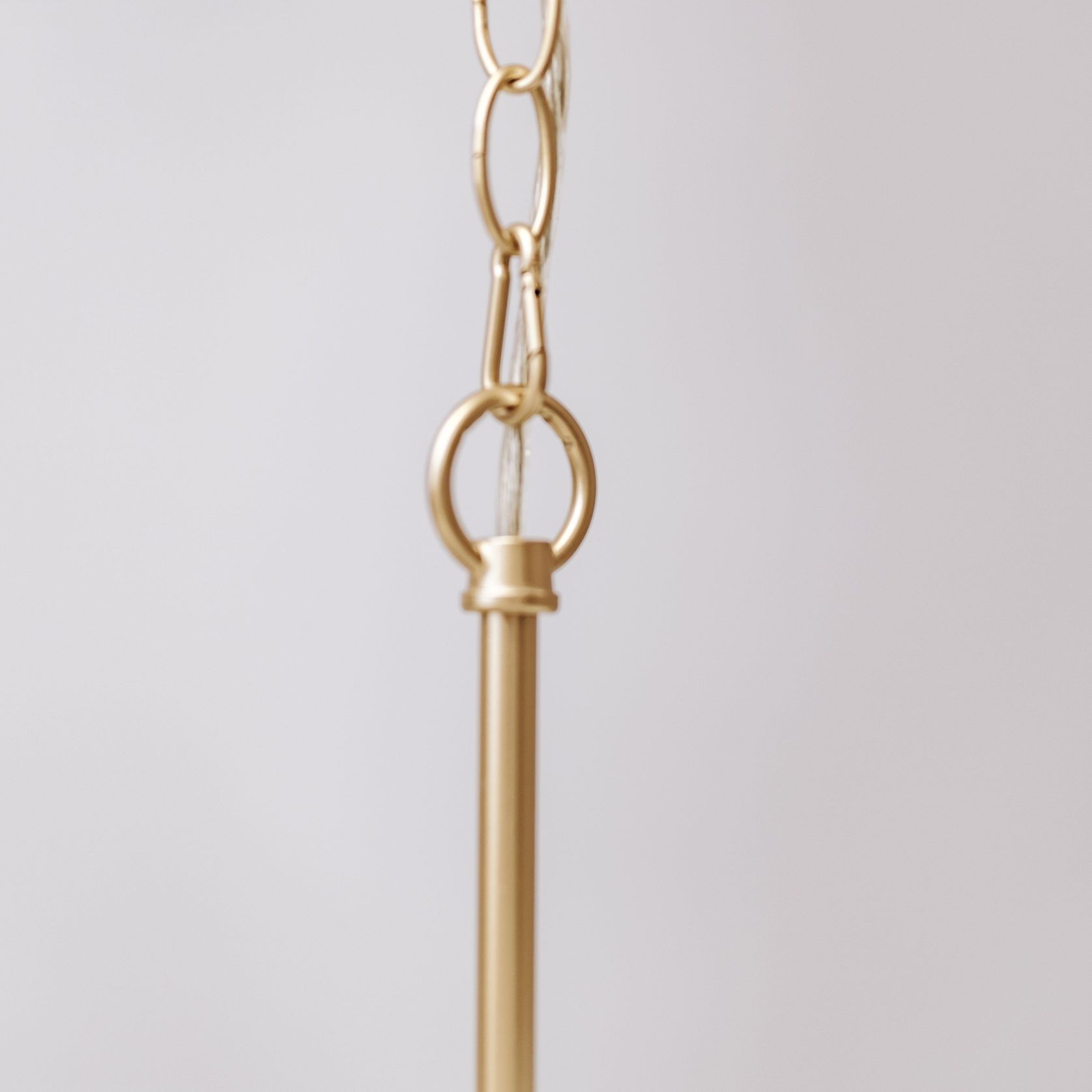 Sorrento Double Tiered Rope Chandelier - White gallery detail image