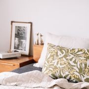 Large Rectangle Cushion - Golden Wattle in Bushleaf  Wattleflower gallery detail image