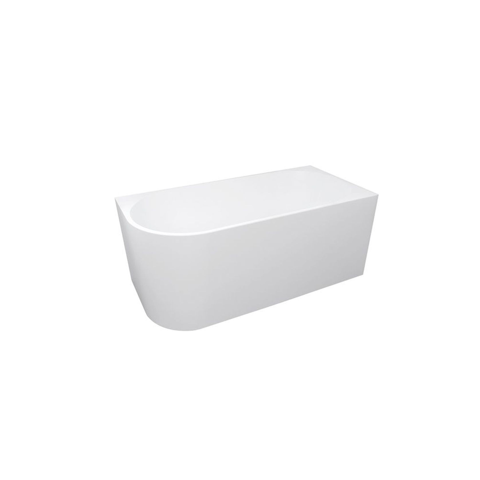 Inspire Right Corner Nf Bathtub Gloss White (Available in 1500mm and 1700mm) gallery detail image