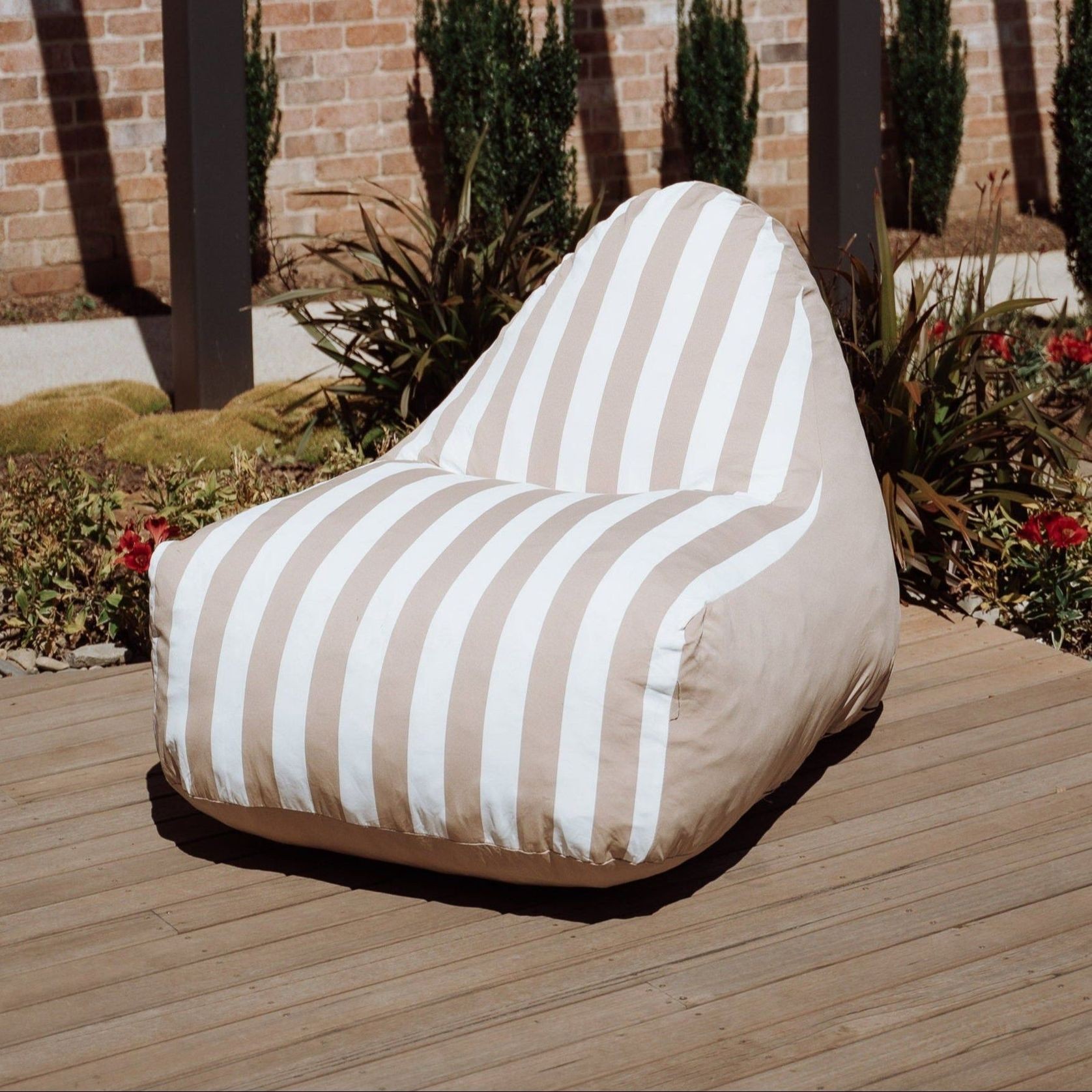 DreamPod® Outdoor Cruz - Latte Stripe gallery detail image