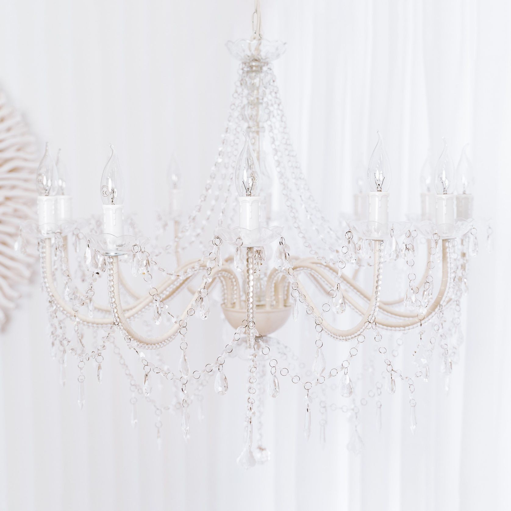 Cassie Chandelier 12 Light - Clear Acrylic gallery detail image