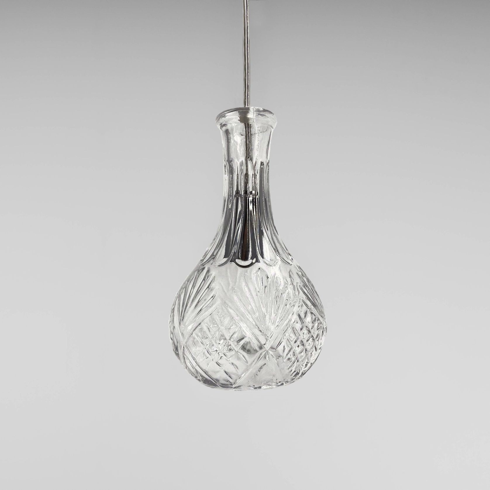 Wine Decanter Glass Pendant Light - Sherry gallery detail image