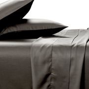 Silky Soft Bamboo Sheet Set - Charcoal gallery detail image