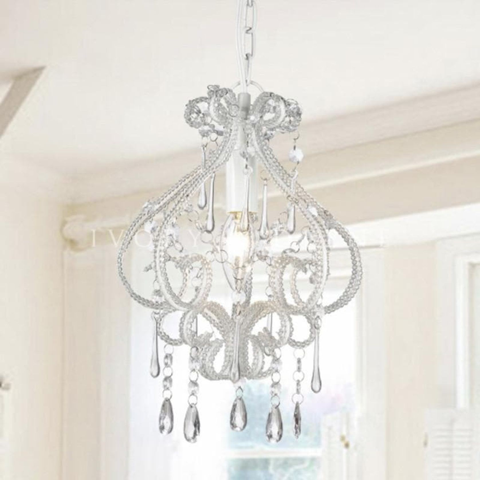 Darling Chandelier - White gallery detail image