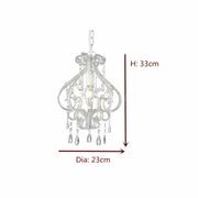 Darling Chandelier - White gallery detail image