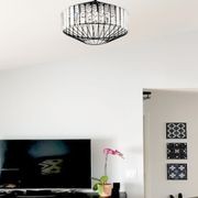 Butler Crystal Pendant Light - Black gallery detail image