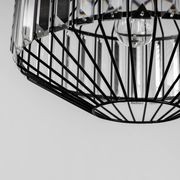 Butler Crystal Pendant Light - Black gallery detail image