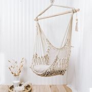 Salvador | Macrame Hammock Chair - Natural gallery detail image
