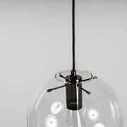 Ariana Glass Pendant Light - Pearl Black gallery detail image