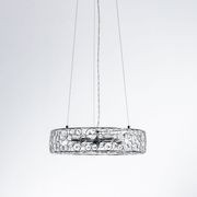 Chateau | Crystal Pendant Light - Chrome gallery detail image