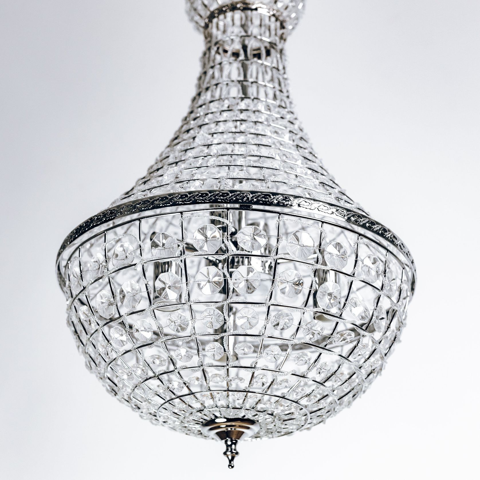 Palace Empire Chandelier - Chrome gallery detail image