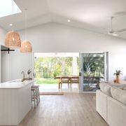 Natural Rattan Lace Pendant Light - Amalfi - 2 Sizes gallery detail image