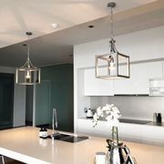 Langham | Hampton Style Lantern Pendant Light (Longer Chain) gallery detail image