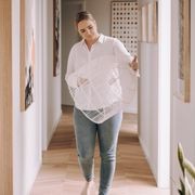 Whitewash Cane Rattan Pendant Light - Siena - 2 Sizes gallery detail image