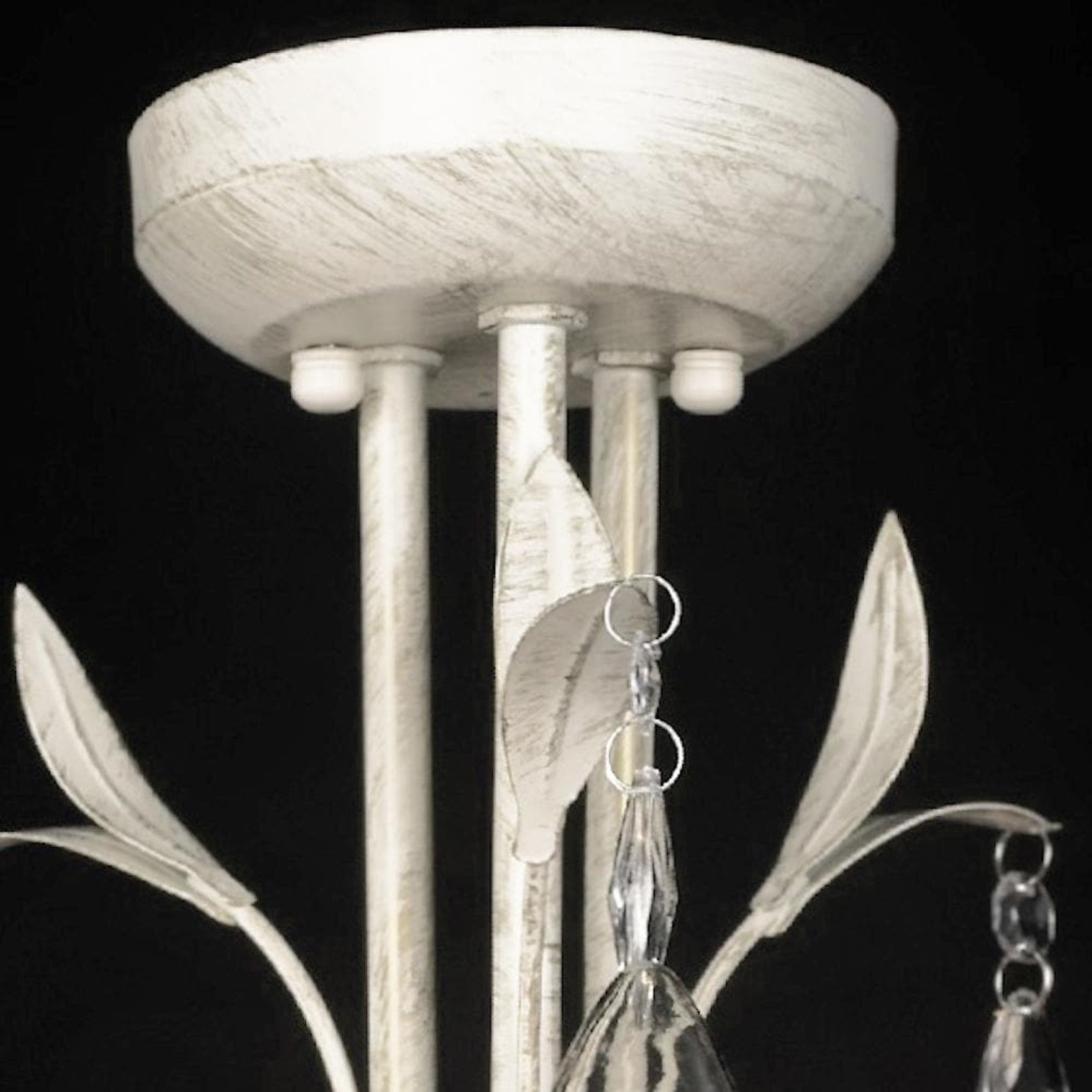 Harmony | Leaf Chandelier - White gallery detail image