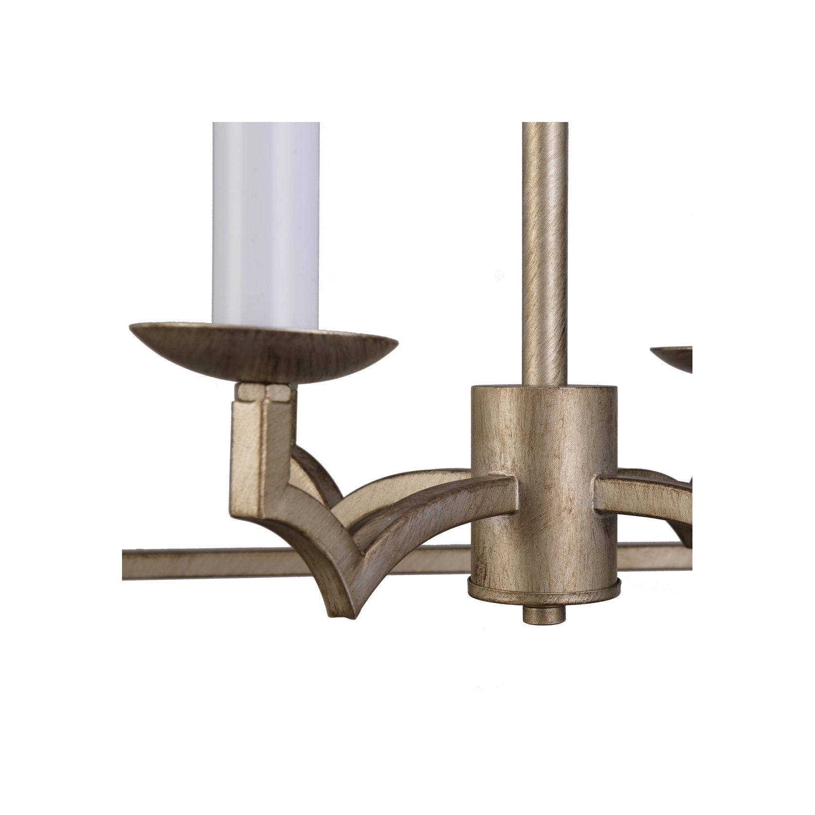 Detailed Box Frame Lantern Pendant Light - Champagne gallery detail image