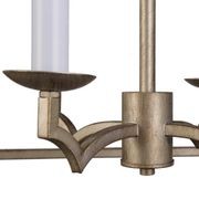 Detailed Box Frame Lantern Pendant Light - Champagne gallery detail image