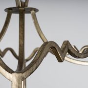 Detailed Box Frame Lantern Pendant Light - Champagne gallery detail image