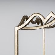 Detailed Box Frame Lantern Pendant Light - Champagne gallery detail image