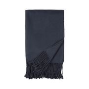 Luxury Bamboo Throw Blanket - Navy gallery detail image