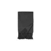 Luxury Bamboo Throw Blanket - Charcoal gallery detail image