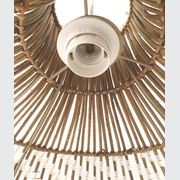 Bondi White Rattan Pendant Light gallery detail image