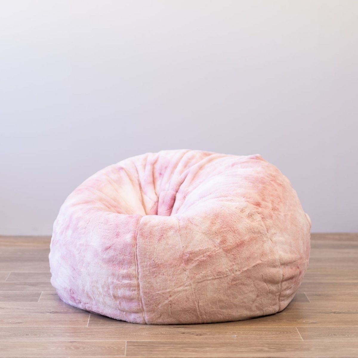 Bean Bag Chair Rose Gold Fluffy Chair Plush Fur Bean Bag Marble