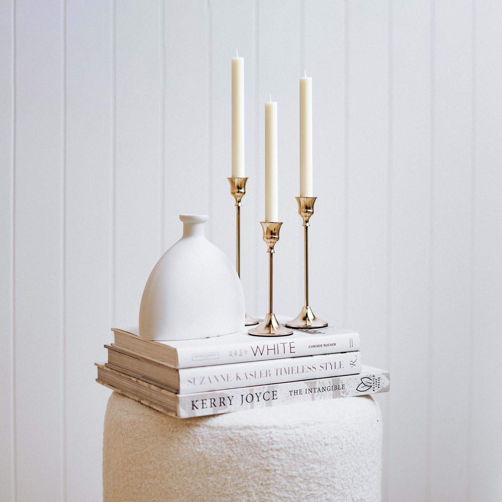 3pc Candlestick Set - French Gold gallery detail image