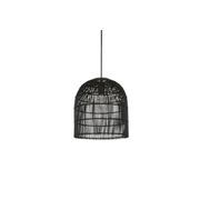 Sienna | Black Rattan Cane Wicker Pendant Light gallery detail image