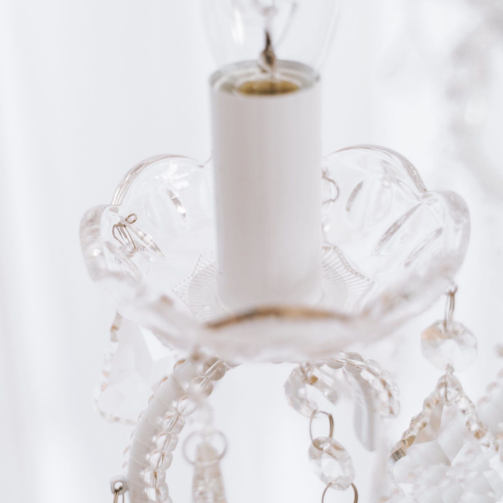 Dignity Chandelier - White gallery detail image