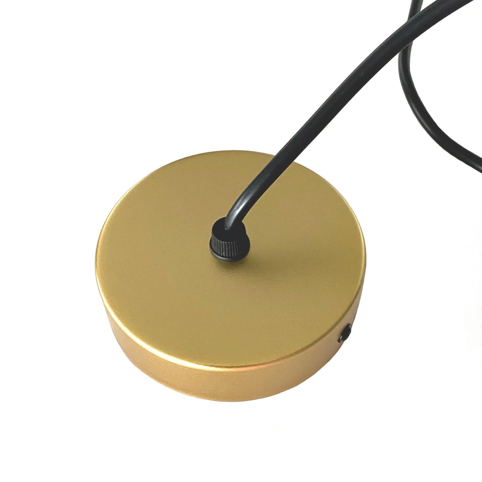 Frankie | Glass Pendant Light - Gold gallery detail image