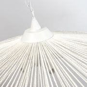 Portman Rope Pendant Light - White gallery detail image