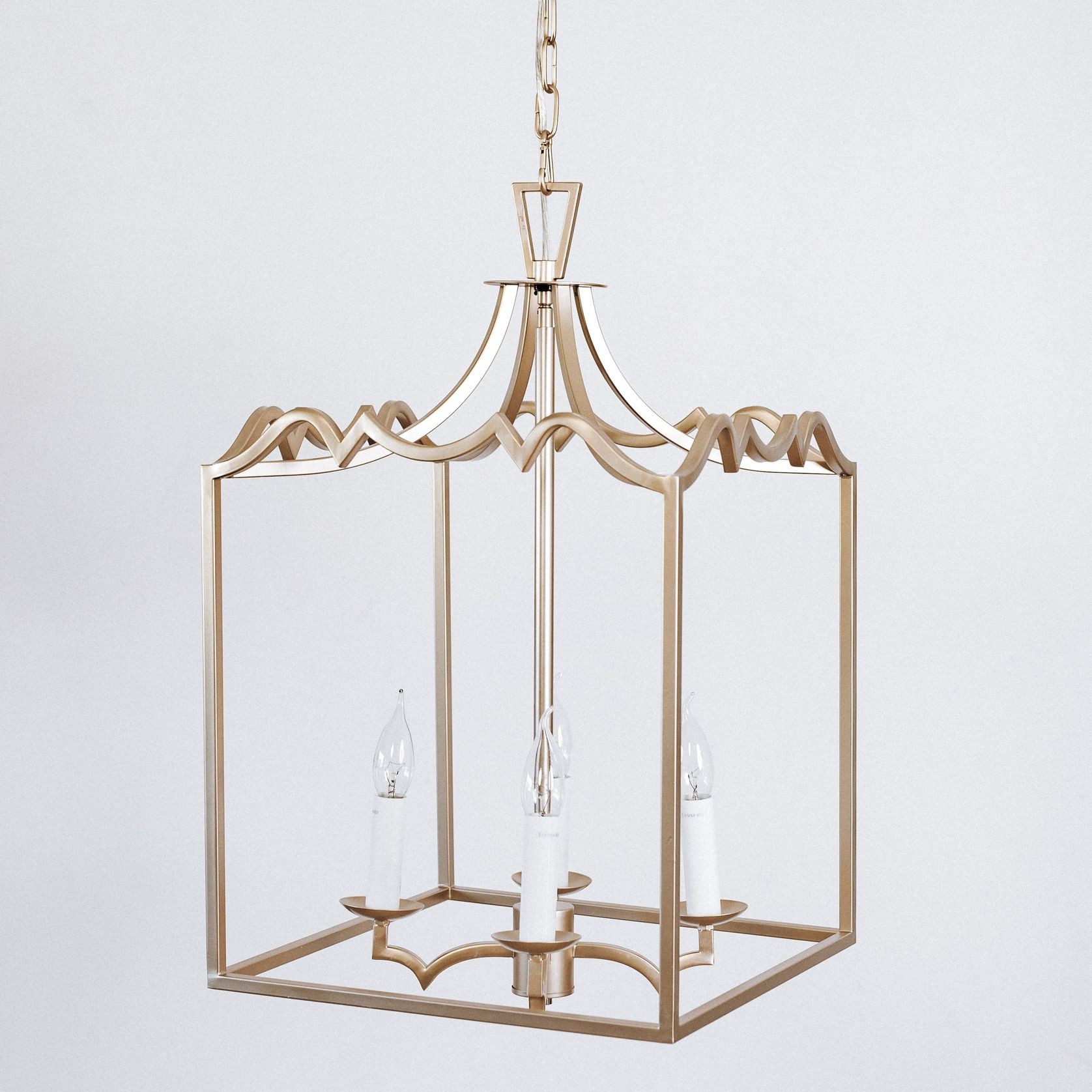 Palazzo Modern Detailed Box Frame Lantern Pendant Ligh gallery detail image