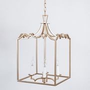 Palazzo Modern Detailed Box Frame Lantern Pendant Ligh gallery detail image