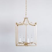 Palazzo Modern Detailed Box Frame Lantern Pendant Ligh gallery detail image