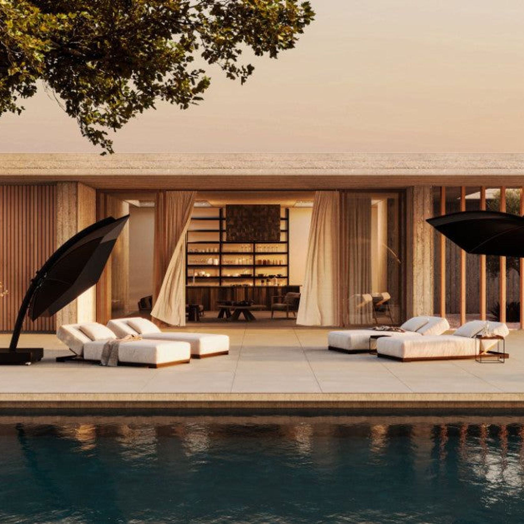 Umbrosa Icarus Ux Cantilever Umbrella gallery detail image